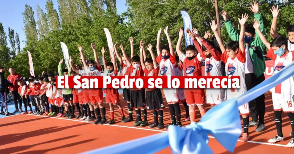 Un club chimbero mejoró sus instalaciones 