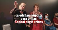 Liliana y Julia, las flamantes soberanas del Adulto Mayor de Capital 