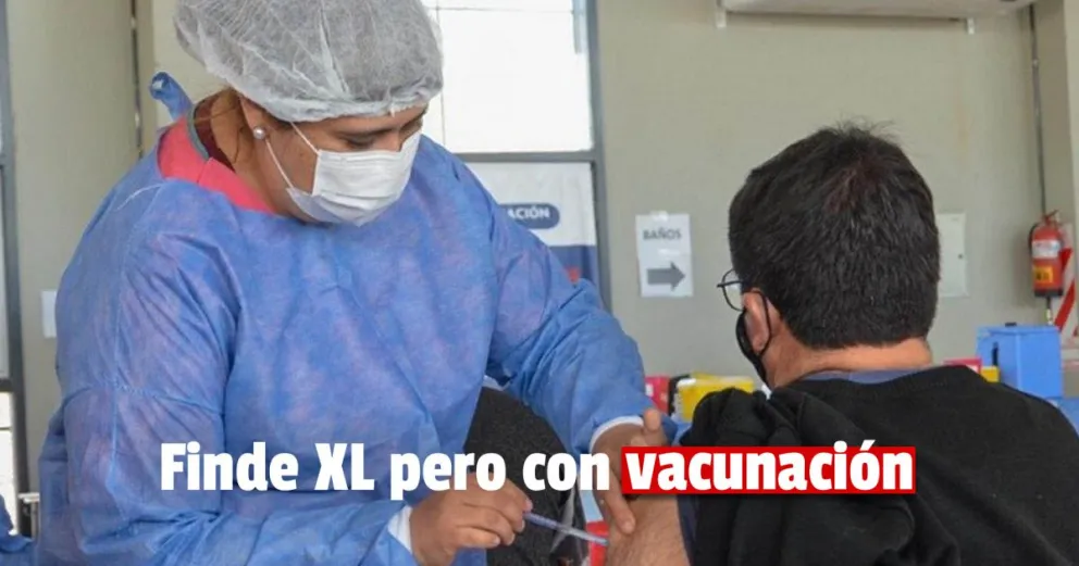 Así se desarrollará el operativo de vacunación durante el fin de semana largo