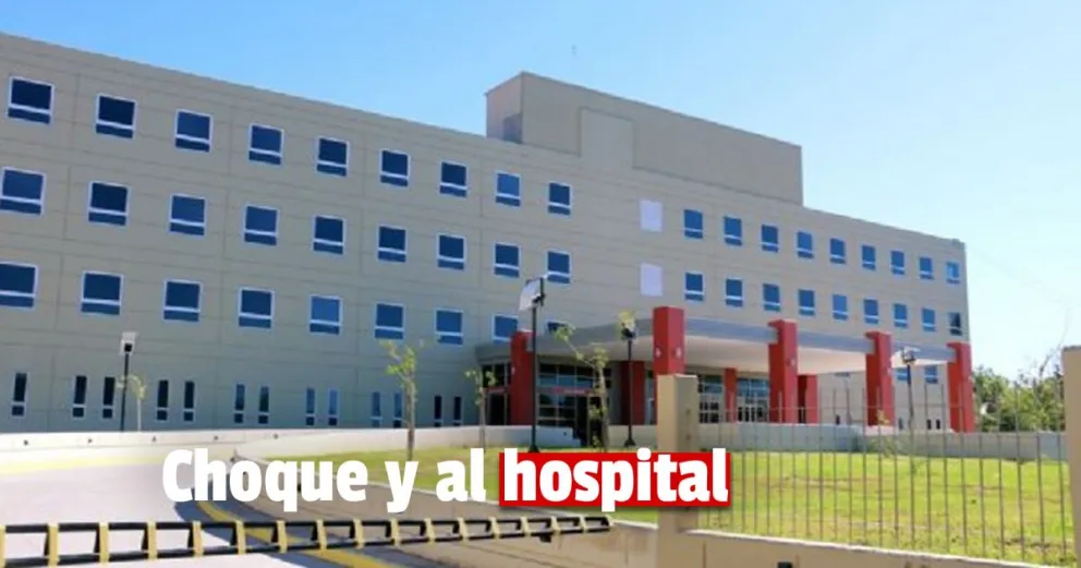 Una moto y una ambulancia colisionaron en Rawson