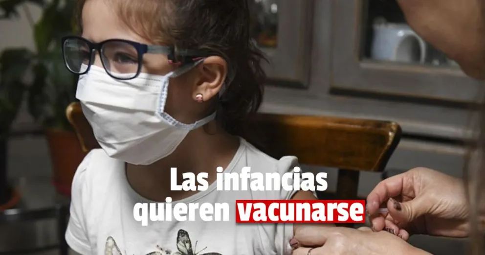 Ya inscribieron a 5.000 niños y niñas para vacunarse contra el coronavirus