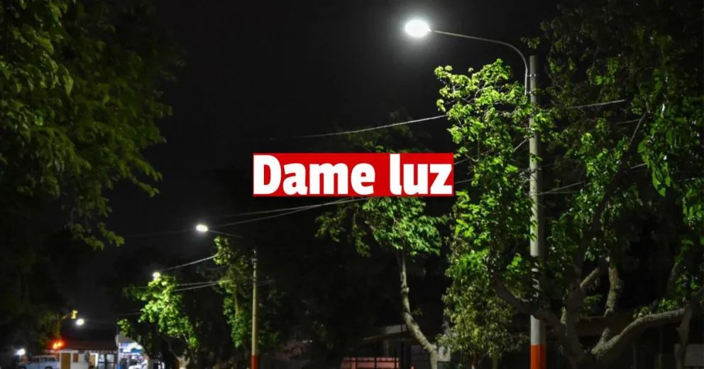 Chimbas: el barrio Santo Domingo tiene iluminación led