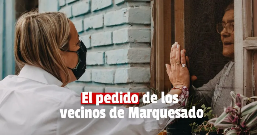 Las candidatas del Frente de Todos visitaron a vecinos de Marquesado