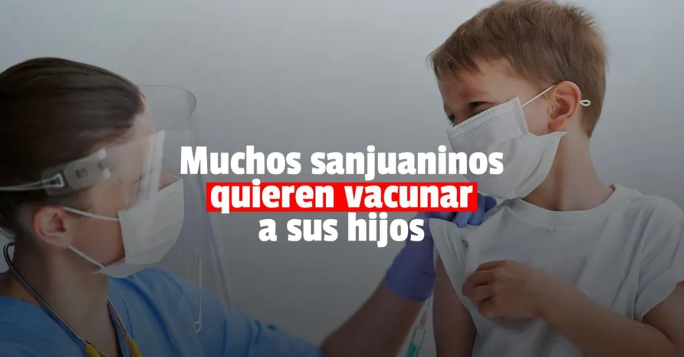 Más de 20 mil menores de entre 3 y 11 años fueron anotados para vacunarse