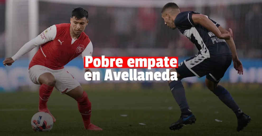 Independiente no pudo en su cancha contra Gimnasia