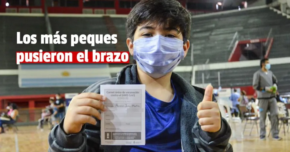 Comenzó de manera simultánea la vacunación contra el COVID-19 para niños y niñas de 3 a 11 años