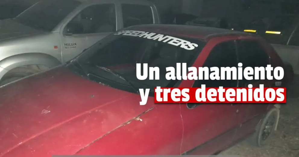 Dos hombres y una mujer fueron detenidos en Iglesia por un robo cometido en Jáchal