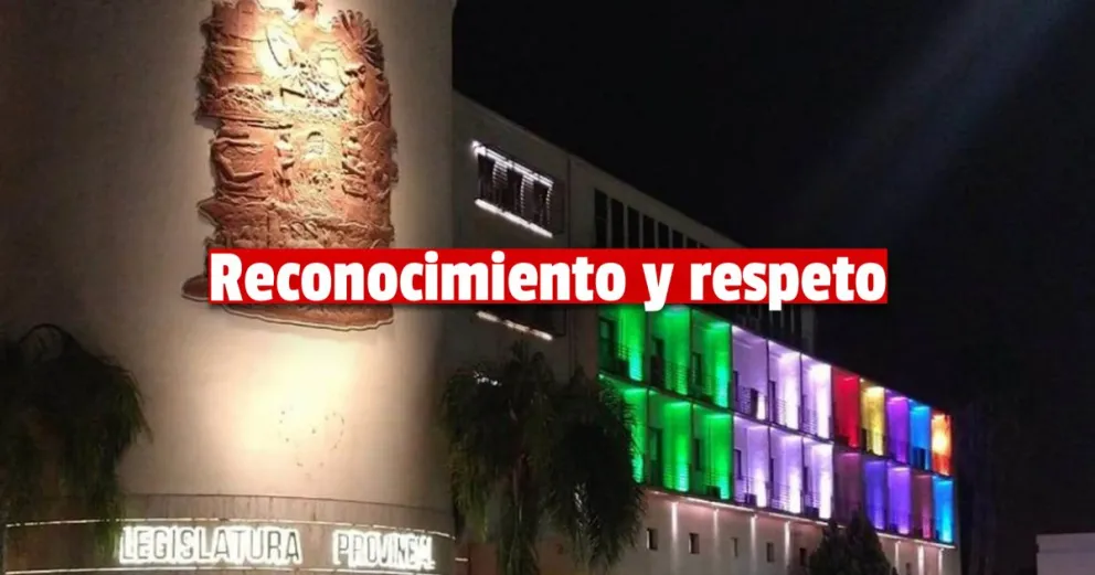 La Legislatura está iluminada por el Día del Respeto a la Diversidad Cultural