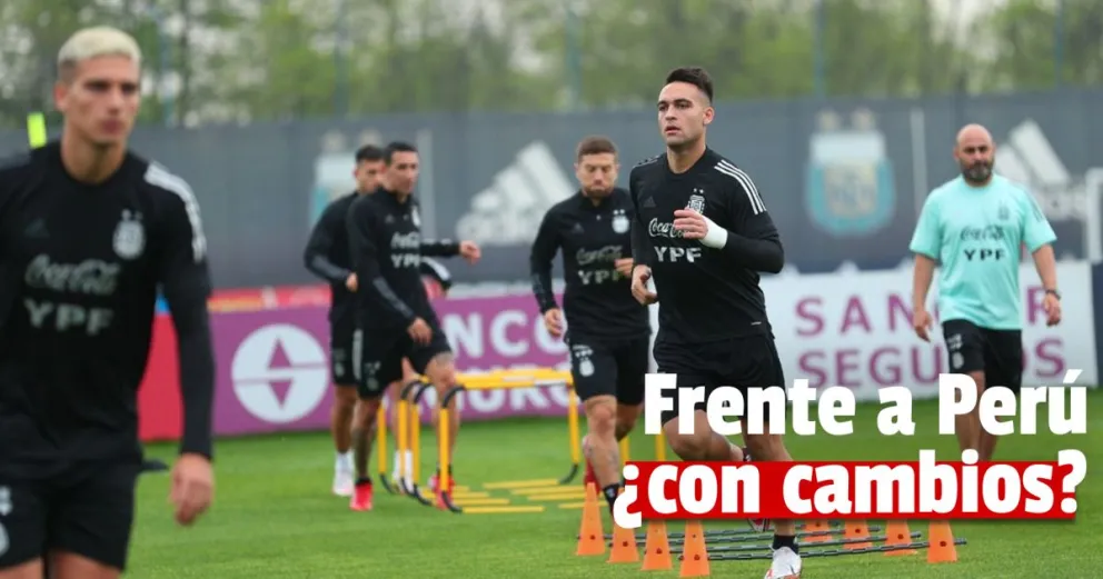 Scaloni piensa cambios para enfrentar a Perú