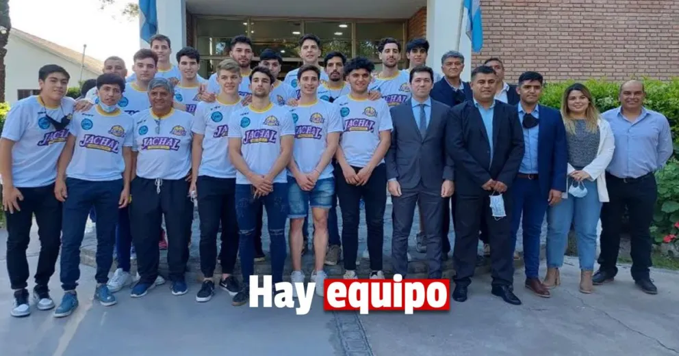 Jáchal BC presentó el equipo para jugar la Liga Argentina
