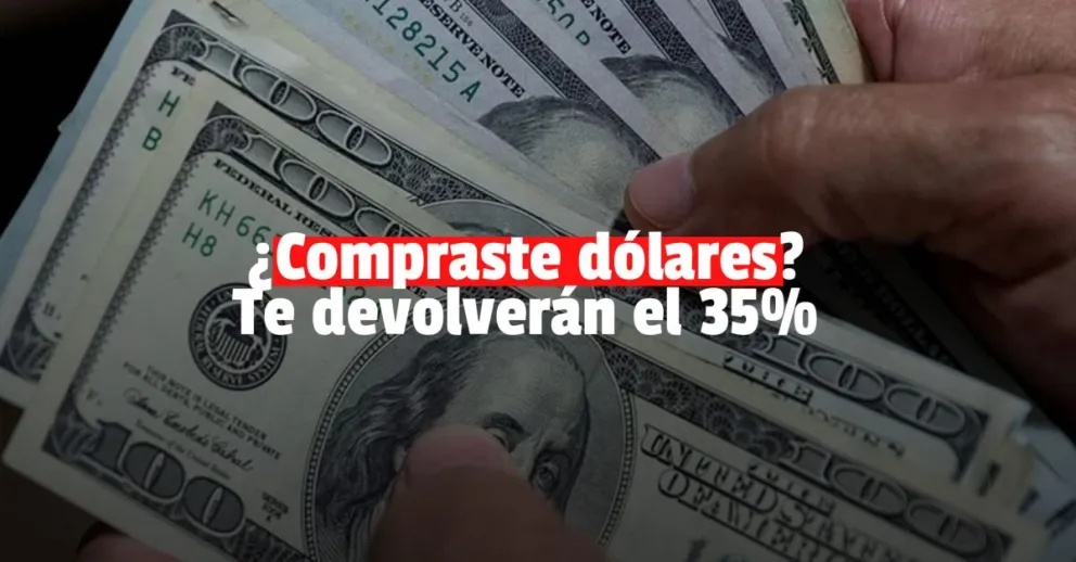 La AFIP comienza la devolución del 35% de dólar ahorro de monotributistas