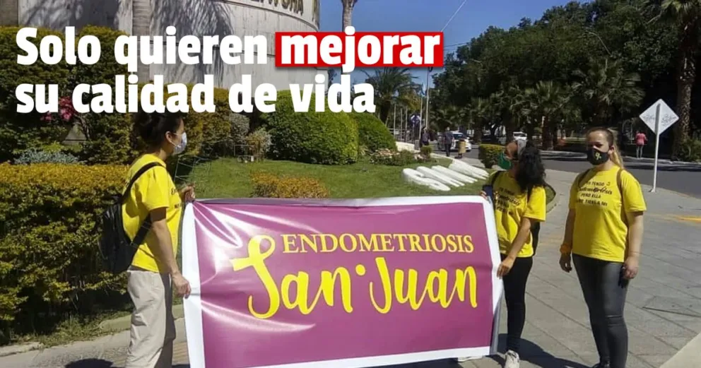 Gran lucha para que en San Juan se apruebe la Ley de Endometriosis