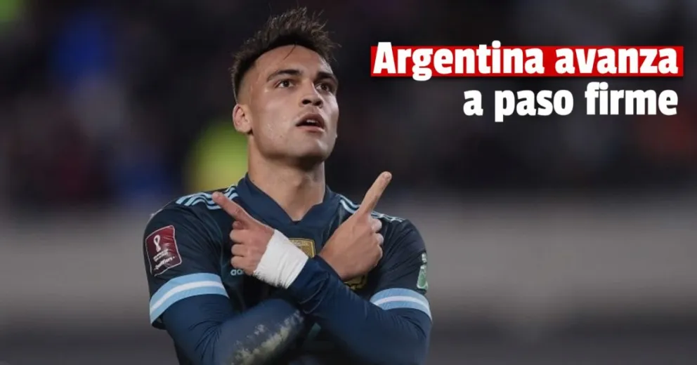 Argentina le ganó 1-0 a Perú y está a punto de asegurarse un pase a Qatar