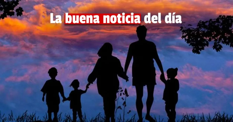 Un matrimonio con dos hijos adoptó a la nena de 2 años que buscaba familia