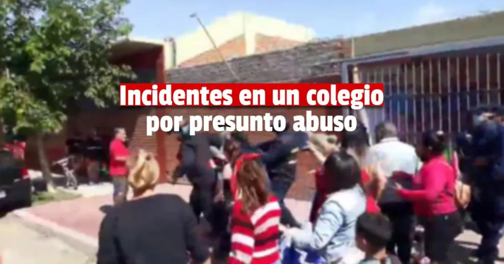 Disturbios en Rawson: piedras, gran presencia policial y detenidos 