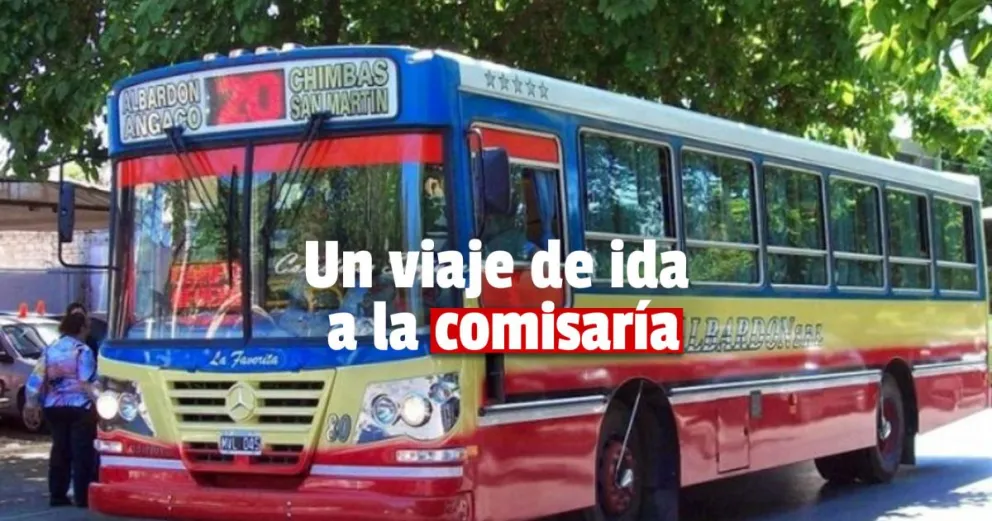 Dos delincuentes le robaron a un chico en el colectivo y los pasajeros lograron detener a uno