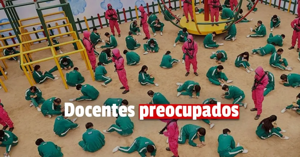 Alerta en las escuelas por la violencia de la serie "El juego del calamar"