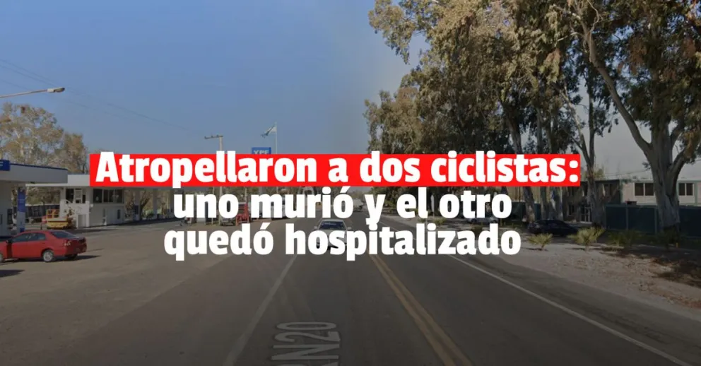 Un conductor chocó a dos ciclistas: uno murió 