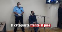 Cristian Guillén, el catequista acusado de abuso, llegó a Tribunales