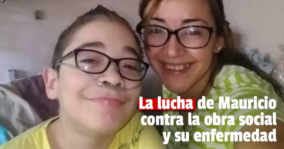 Mauricio Almonacid tiene fibrosis quística y necesita una medicación para mejorar su calidad de vida