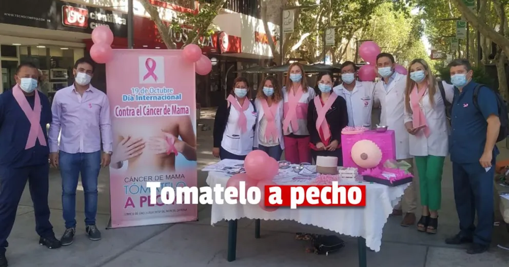 Cáncer de mama: realizarán campañas de concientización en distintos puntos de la provincia