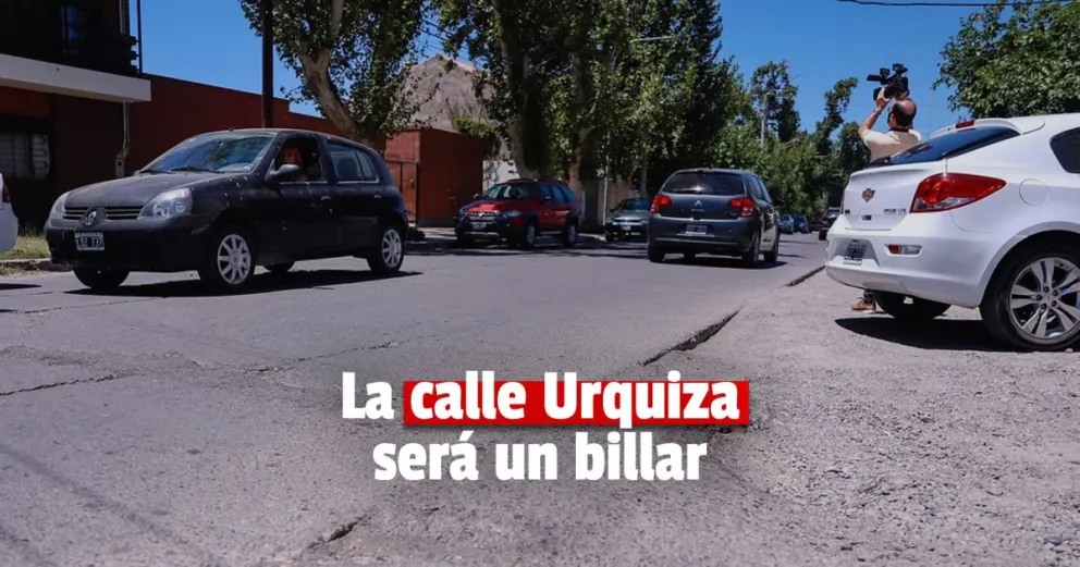 Ya hay fecha de licitación para la pavimentación del segundo tramo de calle Urquiza