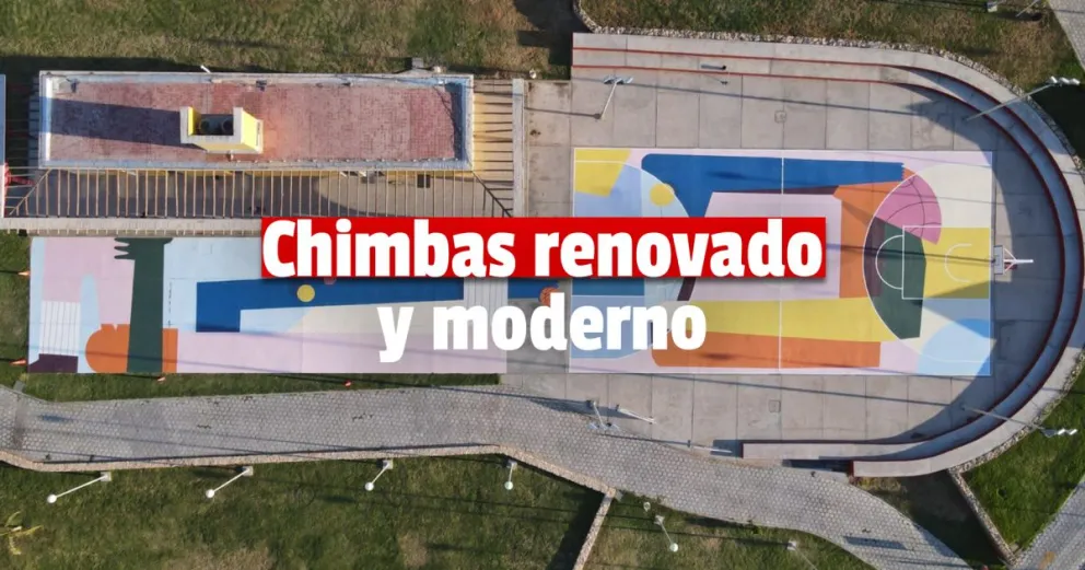 Chimbas: se inauguró el nuevo portal de ingreso en calle Tucumán y Benavidez