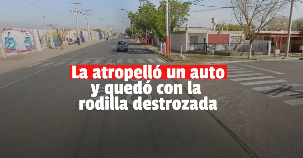 Un fuerte choque dejó a una mujer con serias lesiones