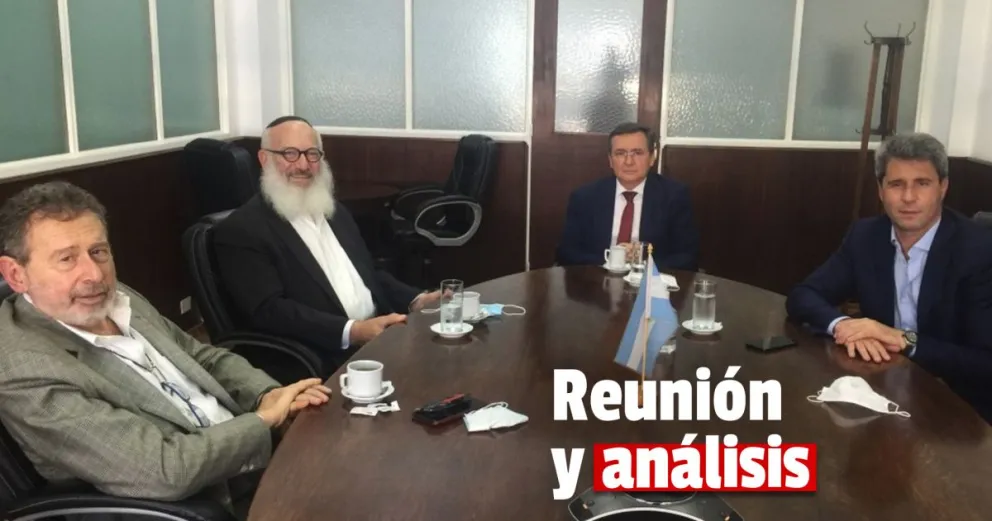 El gobernador se reunió con directivos de Austral Gold, licenciataria de Casposo