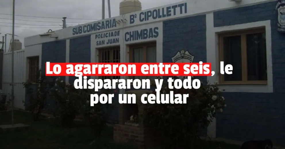 Una patota baleó a un chico de 17 años para robarle el celular