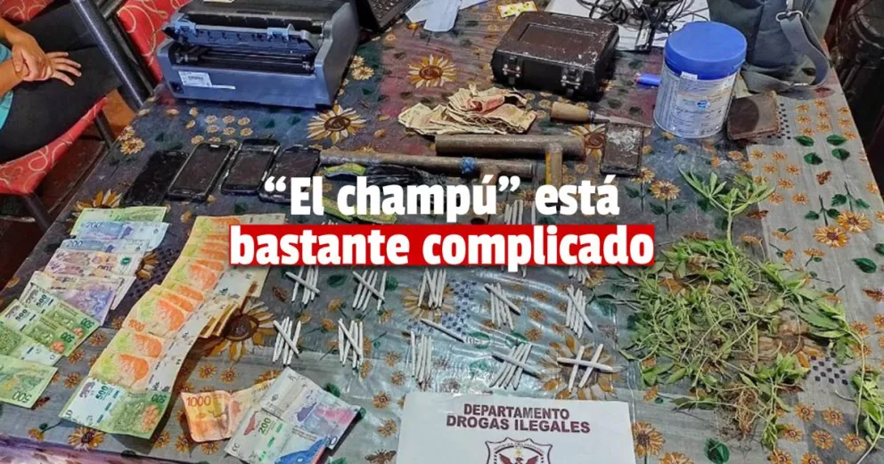 Cae un peligroso delincuente con droga, armas y gran cantidad de dinero