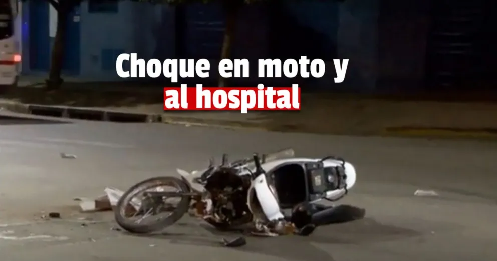 Un motociclista internado tras colisionar con un auto en Ullum