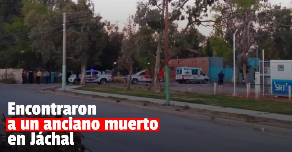 Unos niños encontraron a un hombre muerto en Jáchal