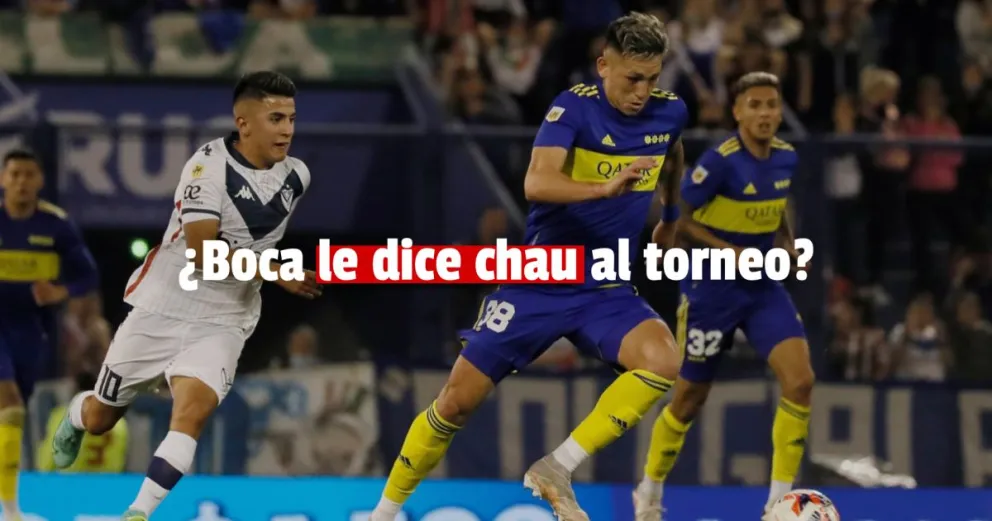 Boca perdió frente a Vélez y quedó afuera de la pelea por la punta del torneo