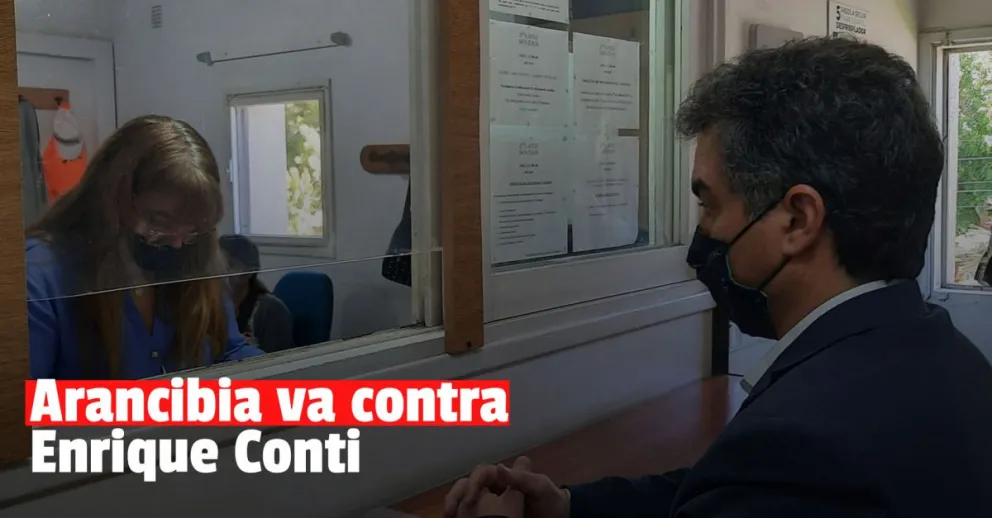 Arancibia denunció a Enrique Conti por campaña electoral indebida