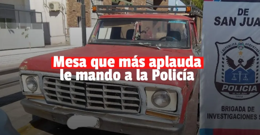 Alquiló tablones y sillas pero no los devolvió: quedó detenido 