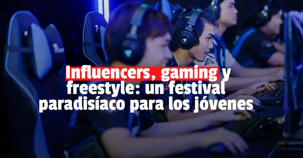 A puro freestyle e influencers: se viene el San Juan Gamers Festival. 