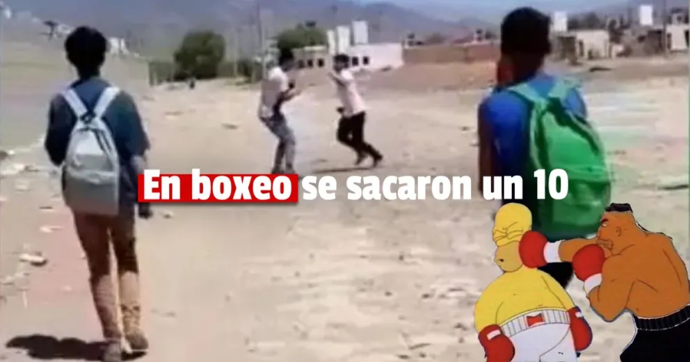 Le dieron una paliza a un joven en el barrio Valle Grande y quedó grabado