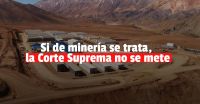 Minería local: la Corte Suprema aclaró que no puede intervenir