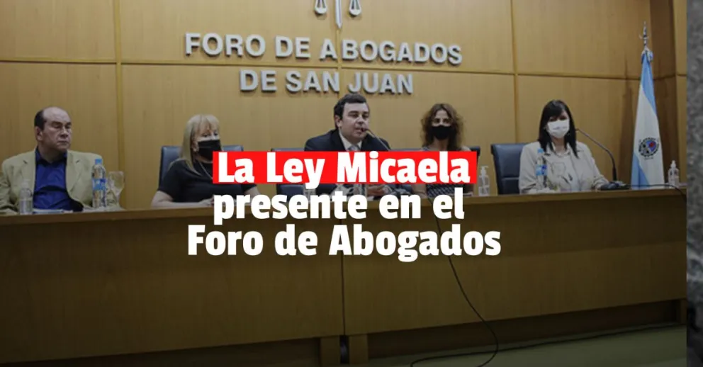  Importante capacitación sobre la Ley Micaela en el Foro de Abogados