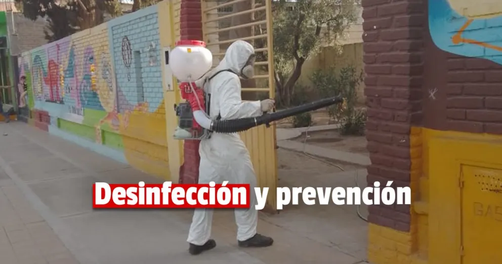 Desinfectaron dos establecimientos educativos por un caso de meningitis