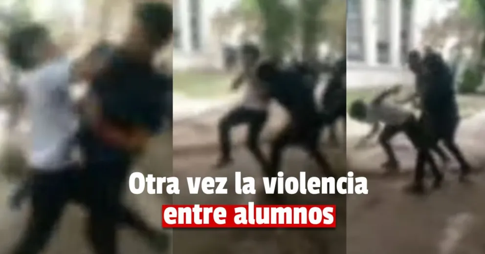 Adentro de una escuela de Capital, dos alumnos protagonizaron una pelea