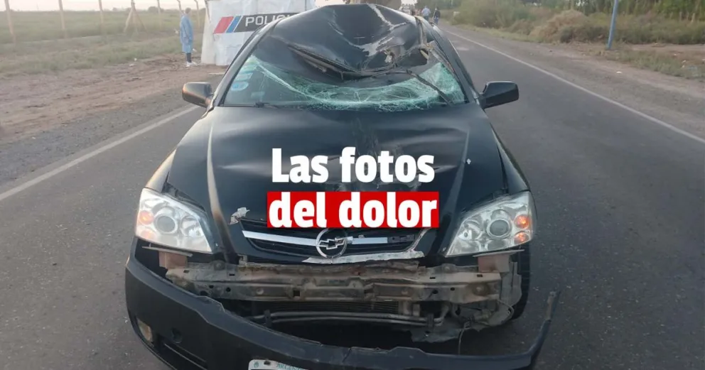 Fotos de la tragedia en 9 de Julio: los integrantes del auto iban bebiendo alcohol