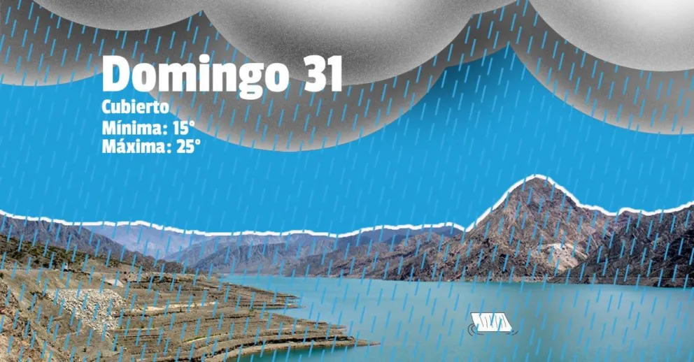 Llegó el viento sur y la temperatura tuvo un brusco descenso