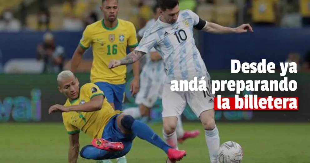 Este martes se conocerá los precios de las entradas para Argentina - Brasil en San Juan