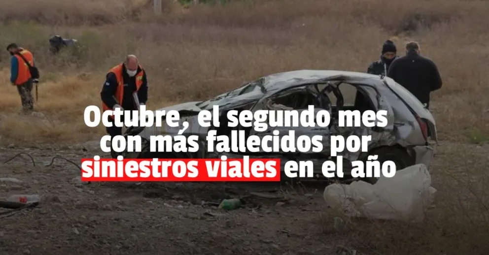 Octubre: 10 personas perdieron la vida en siniestros viales