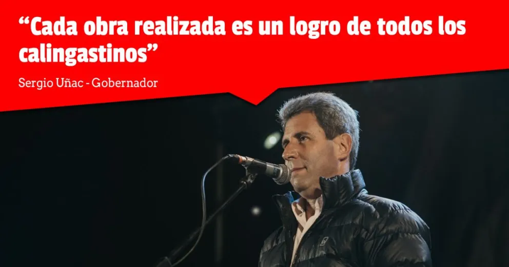 Uñac visitó Calingasta en la recta final hacia las generales 