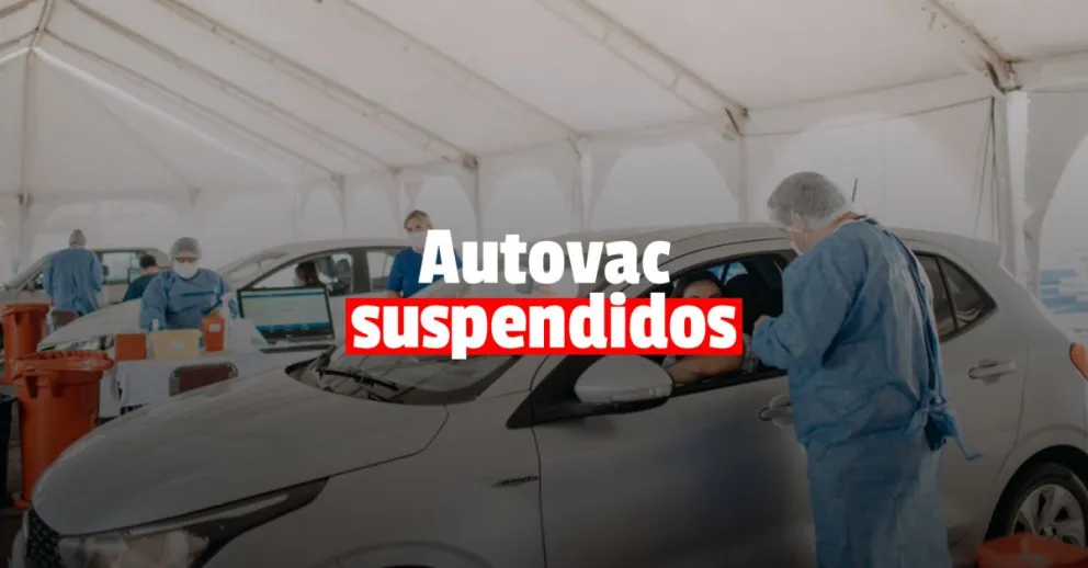 Suspendieron la vacunación de todos los Autovac
