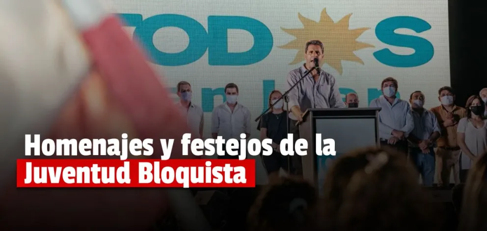 Uñac compartió el día de la Juventud Bloquista junto a los candidatos