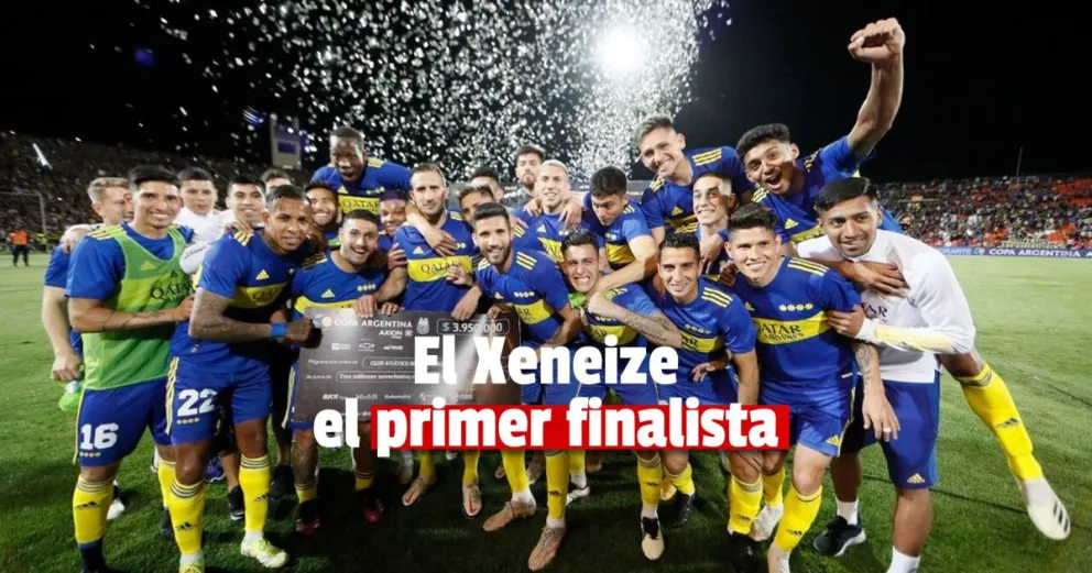 Boca le ganó a Argentinos y es el primer finalista de la Copa Argentina
